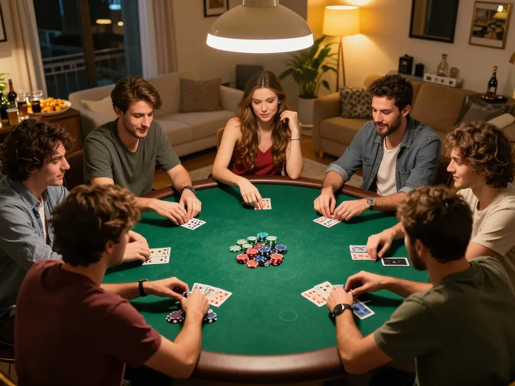 Join friends for an engaging poker night while using spinadvisor for the best strategies.