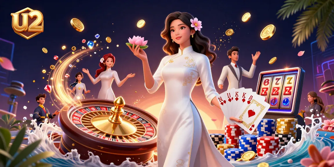 Experience thrilling gameplay at U2 Casino, featuring dynamic gaming action with lavish slot games and roulette.