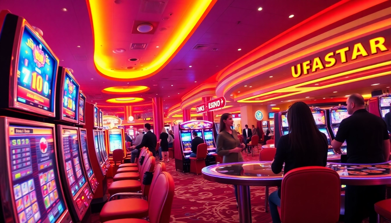 ufastar825 ทางเข้า คาสิโนที่ให้ประสบการณ์การเล่นเกมที่น่าตื่นเต้น