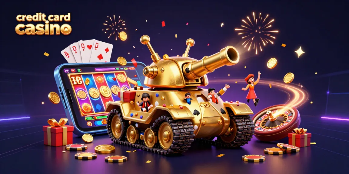 Win exciting prizes at a vibrant credit card casino featuring colorful slot games and thrilling gameplay.